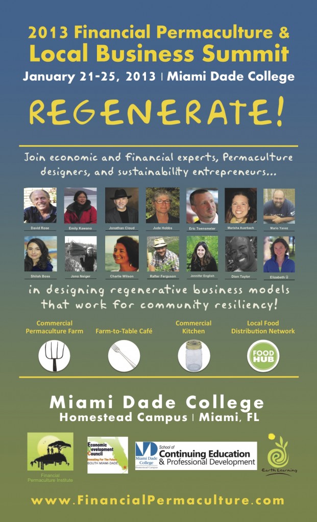Financial Permaculture 2013